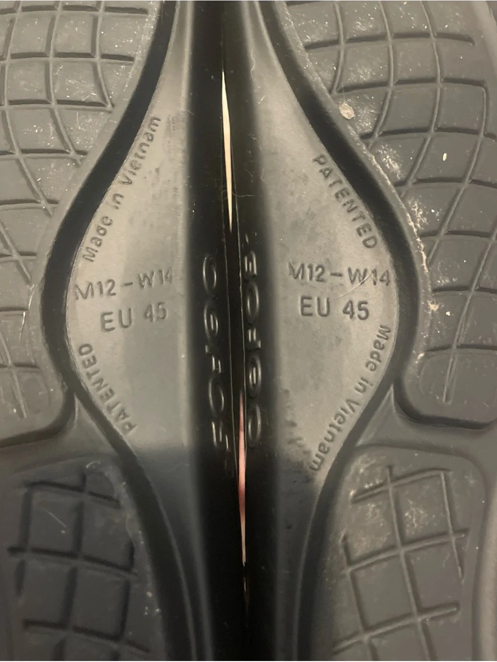 Oofos Sandals Mens Size 12 Womens 14 EU 45 Black Ooahh Slide Recovery Comfort